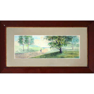 Ветцель Иосиф Фёдорович. Дорога в летний день